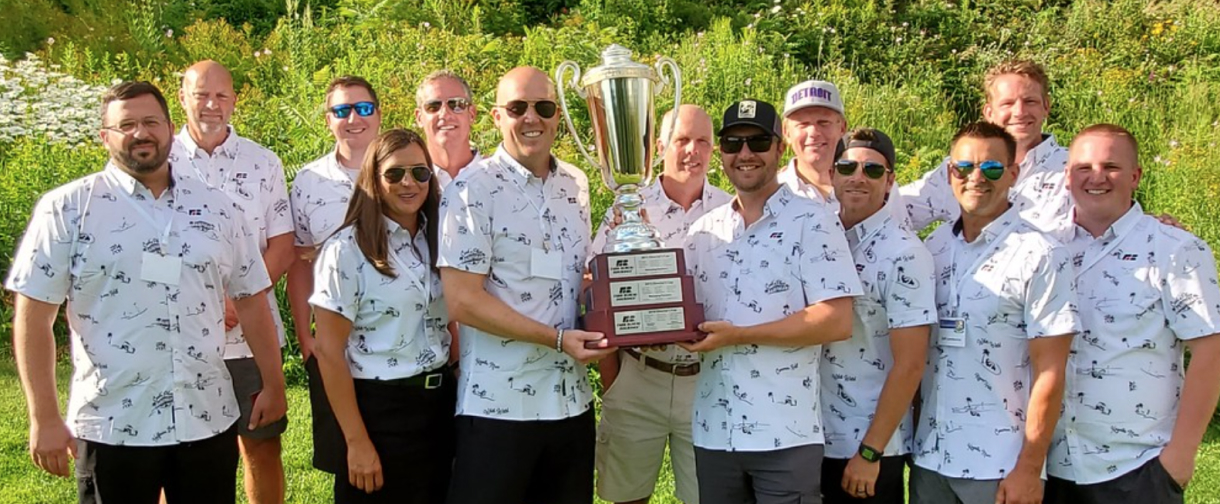 Western region agents gather for an event in Mackinac Island.