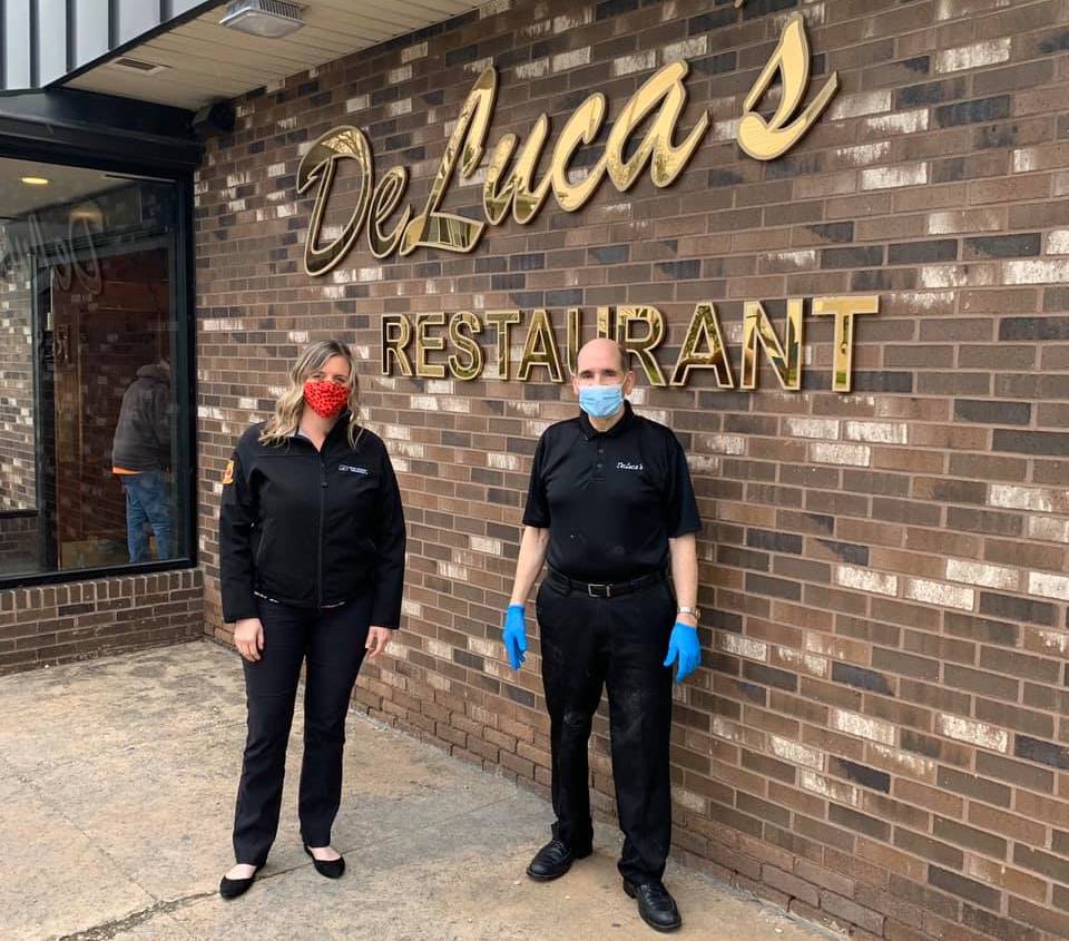 Agent Jessica Artibee nominated local favorite restaurant Deluca’s for the "We’re In This Together" economic give back program.